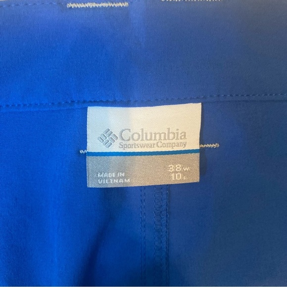 Columbia PFG Blue Cargo Swim Shorts for outdoor activities Size 38 - Picture 6 of 6